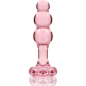 NEBULA SERIES BY IBIZA - MODELLO 1 PLUG ANALE VETRO BOROSILICATO 10,7 X 3 CM TRASPARENTE