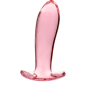 NEBULA SERIES BY IBIZA - MODELLO 5 PLUG ANALE VETRO BOROSILICATO 12,5 X 3,5 CM TRASPARENTE