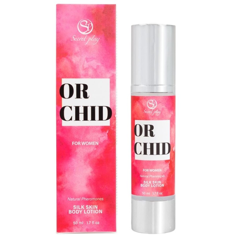 SECRETPLAY - LOTION POUR LA PEAU À LA SOIE D'ORCHIDÉE POUR FEMME 50 ML SECRETPLAY - LOTION POUR LA PEAU À LA SOIE D'ORCHIDÉE POUR FEMME 50 ML