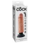 KING COCK - GODE VIBRATEUR 15.24 CM NATUREL KING COCK - GODE VIBRATEUR 15.24 CM NATUREL