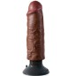 KING COCK - VIBRIERENDER SCHWANZ BRAUN 15,24 CM KING COCK - VIBRIERENDER SCHWANZ BRAUN 15,24 CM