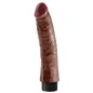 KING COCK - VIBRIERENDER SCHWANZ BRAUN 17,78 CM KING COCK - VIBRIERENDER SCHWANZ BRAUN 17,78 CM