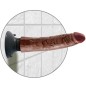 KING COCK - VIBRIERENDER SCHWANZ BRAUN 17,78 CM KING COCK - VIBRIERENDER SCHWANZ BRAUN 17,78 CM