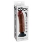 KING COCK - BITE VIBRANTE MARRON 20,32 CM KING COCK - BITE VIBRANTE MARRON 20,32 CM