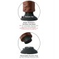 KING COCK - VIBRATING COCK BROWN 20.32 CM KING COCK - VIBRATING COCK BROWN 20.32 CM