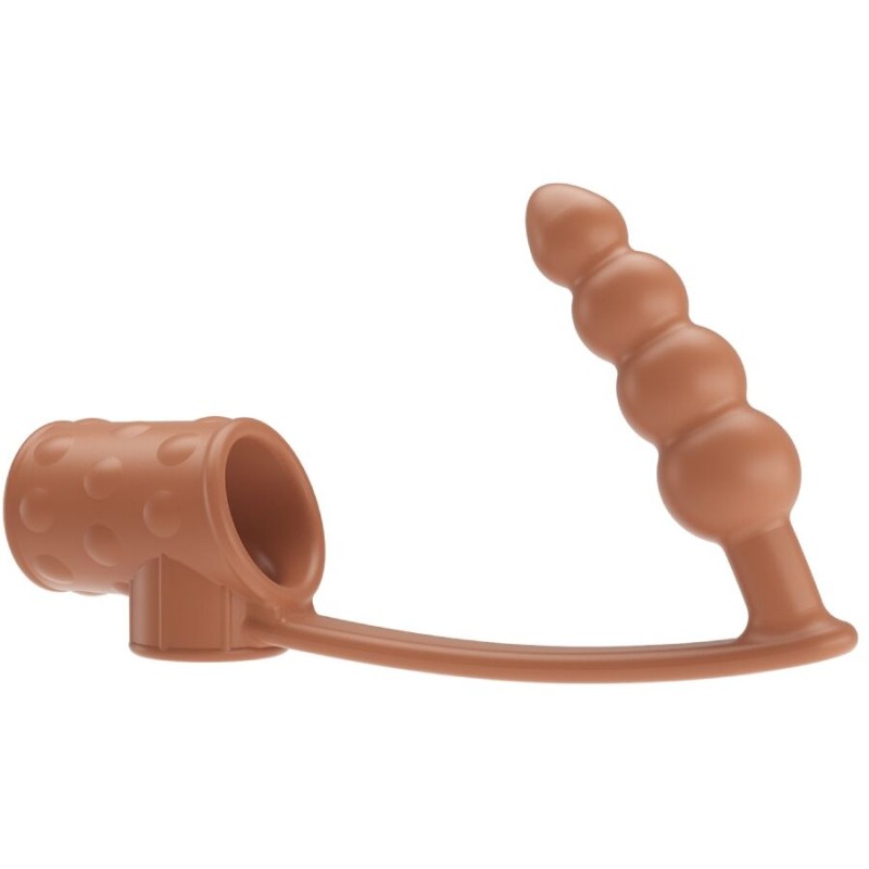 PRETTY LOVE - MANCHON PÉNIS AVEC PLUG ANAL NATUREL PRETTY LOVE - MANCHON PÉNIS AVEC PLUG ANAL NATUREL