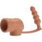 PRETTY LOVE - MANCHON PÉNIS AVEC PLUG ANAL NATUREL PRETTY LOVE - MANCHON PÉNIS AVEC PLUG ANAL NATUREL