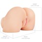 PDX ELITE - SHAKETHAT ASS REALISTIC VAGINA AND ANUS MASTURBATOR WITH VIBRATION PDX ELITE - SHAKETHAT ASS REALISTIC VAGINA AND ANUS MASTURBATOR WITH VIBRATION