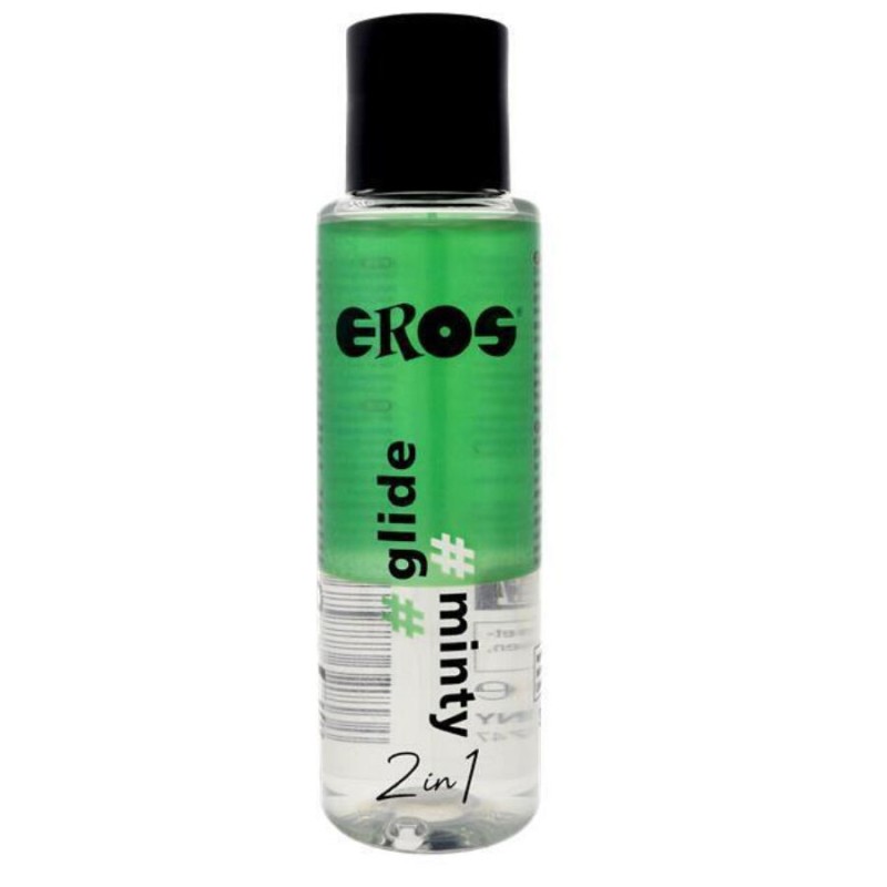 EROS - "2 IN 1" GLIDE MINTY SILICONE-BASED LUBRICANT 100 ML EROS - "2 IN 1" GLIDE MINTY SILICONE-BASED LUBRICANT 100 ML