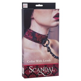 CALEXOTICS - SCANDAL COLLANA CON CINTURINO NERO
