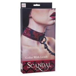 CALEXOTICS - SCANDAL COLLANA CON CINTURINO NERO