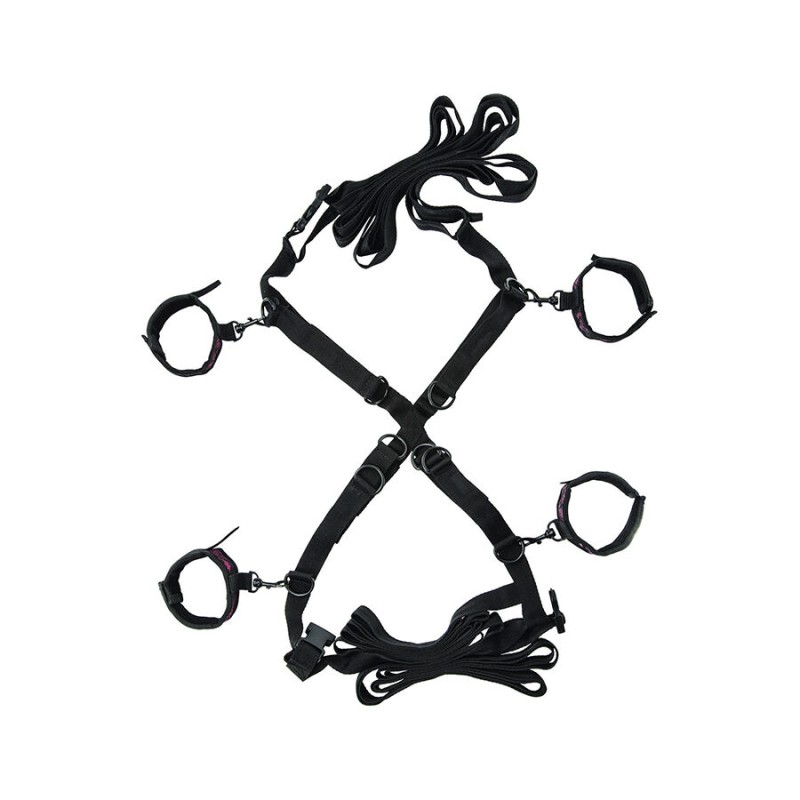 CALEXOTICS - SCANDAL SET OF CROSS BED TIES CALEXOTICS - SCANDAL SET OF CROSS BED TIES