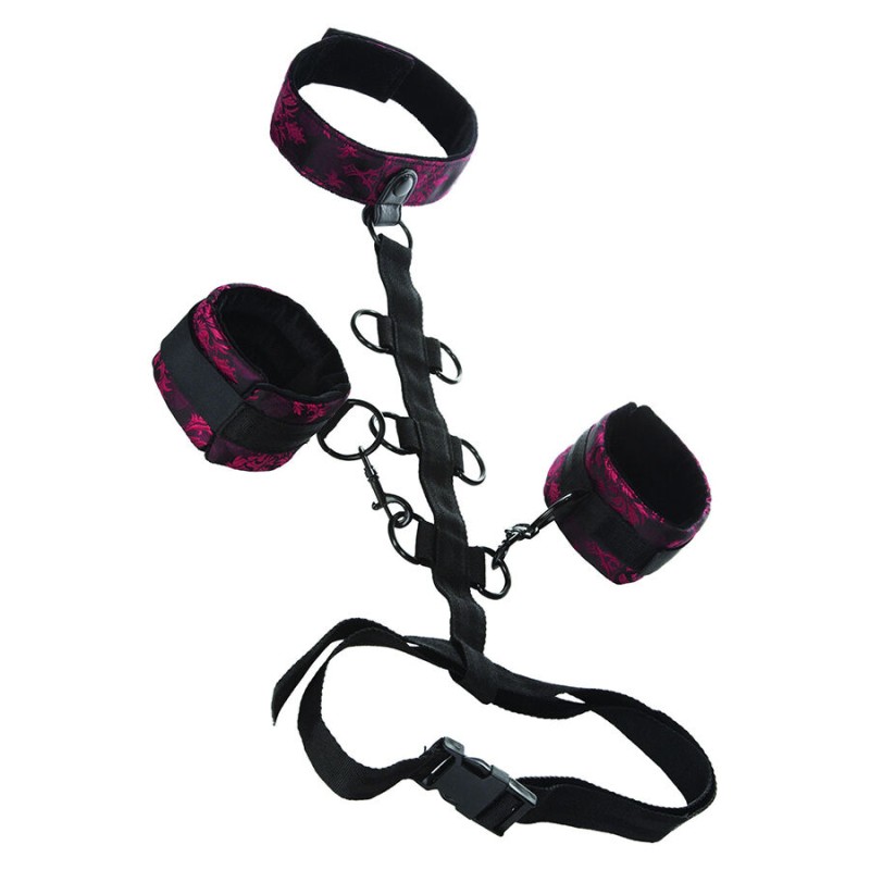 CALEXOTICS - SCANDAL COMPORAL SUPPORT WITH NECK CALEXOTICS - SCANDAL COMPORAL SUPPORT WITH NECK