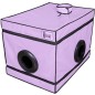 SECRET DOME - KINK CLUB LA NICHE CABINE VIOLET SECRET DOME - KINK CLUB LA NICHE CABINE VIOLET