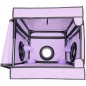 SECRET DOME - KINK CLUB LA NICHE CABINE VIOLET SECRET DOME - KINK CLUB LA NICHE CABINE VIOLET