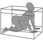 SECRET DOME - KINK CLUB LA NICHE CABINE VIOLET SECRET DOME - KINK CLUB LA NICHE CABINE VIOLET