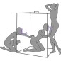 SECRET DOME - KINK CLUB CABIN SCANDALE VIOLA SECRET DOME - KINK CLUB CABIN SCANDALE VIOLA