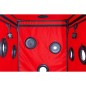 SECRET DOME - KINK CLUB CABIN SCANDALE NERO E ROSSO SECRET DOME - KINK CLUB CABIN SCANDALE NERO E ROSSO