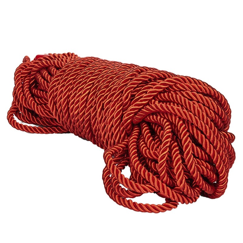 CALEXOTICS - SCANDAL CORDE BDSM ROUGE 30 M CALEXOTICS - SCANDAL CORDE BDSM ROUGE 30 M