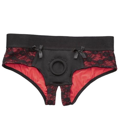 CALEXOTICS - SCANDAL ENSEMBLE DE CULOTTES SANS ENTREJAMBE AVEC GODE TAILLE L/XL