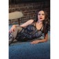 CALEXOTICS - SCANDAL BLACK LACE BODYSUIT WITH STRAPS ONE SIZE CALEXOTICS - SCANDAL BLACK LACE BODYSUIT WITH STRAPS ONE SIZE