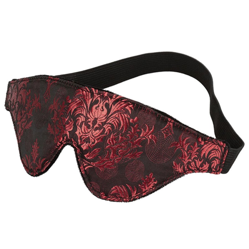 CALEXOTICS - MASQUE POUR LES YEUX OPAQUE SCANDAL AVEC DÉTAILS ROUGES CALEXOTICS - MASQUE POUR LES YEUX OPAQUE SCANDAL AVEC DÉTAILS ROUGES
