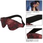 CALEXOTICS - MASQUE POUR LES YEUX OPAQUE SCANDAL AVEC DÉTAILS ROUGES CALEXOTICS - MASQUE POUR LES YEUX OPAQUE SCANDAL AVEC DÉTAILS ROUGES
