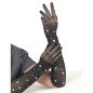 SUBBLIME - 957469GANTS SHINE TRANSPARENTS NOIRS S/M