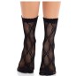 LEG AVENUE - CALZINI IN PIZZO CON FIOCCO IN PIZZO NERO LEG AVENUE - CALZINI IN PIZZO CON FIOCCO IN PIZZO NERO
