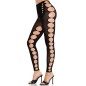 LEG AVENUE - TRÄGERLOSE NAHTLOSE BLICKDICHTE STRÜMPFE SCHWARZ LEG AVENUE - TRÄGERLOSE NAHTLOSE BLICKDICHTE STRÜMPFE SCHWARZ