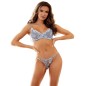 SUBBLIME - 955588 ROSA LACKLEDER MESH ZIPPER BH SET L/XL SUBBLIME - 955588 ROSA LACKLEDER MESH ZIPPER BH SET L/XL