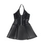 SUBBLIME - 955601 LANGÄRMELIGES KLEID MIT SCHWARZER SPITZE L/XL SUBBLIME - 955601 LANGÄRMELIGES KLEID MIT SCHWARZER SPITZE L/XL