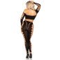 LEG AVENUE - CROP TOP ET LEGGINGS DÉCOUPÉS SANS COUTURE NOIR LEG AVENUE - CROP TOP ET LEGGINGS DÉCOUPÉS SANS COUTURE NOIR