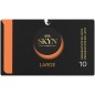 SKYN - LARGE EXTRA ADJUSTMENT CONDOMS 10 UNITS SKYN - LARGE EXTRA ADJUSTMENT CONDOMS 10 UNITS