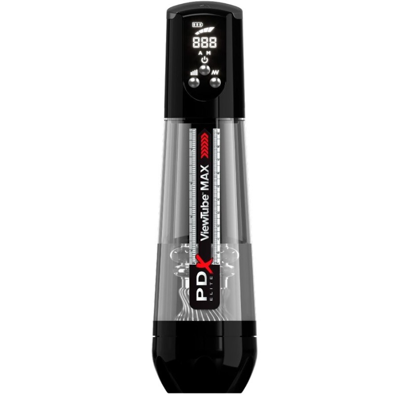 PDX ELITE - VIEWTUBE MAX VIEW AUTOMATIC MASTURNADOR WITH TRANSPARENT SUCTION PDX ELITE - VIEWTUBE MAX VIEW AUTOMATIC MASTURNADOR WITH TRANSPARENT SUCTION