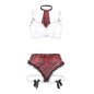 SUBBLIME - SEXY SCHULMDCHEN-KOSTÜM MIT BH S/M SUBBLIME - SEXY SCHULMDCHEN-KOSTÜM MIT BH S/M