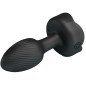 PRETTY LOVE - PLUG ANAL OLMAN AVEC LUMIÈRE LED NOIR 8,8 CM