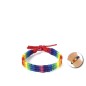 PRIDE - RAINBOW FLAG BRAIDED BRACELET PRIDE - RAINBOW FLAG BRAIDED BRACELET