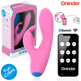 ONINDER CUTE - VIBRATORE CONIGLIETTO D'AMORE PER PUNTO G E CLITORIDE - APP GRATUITA IN TUTTO IL MONDO