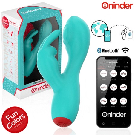 ONINDER CUTE - LOVE BUNNY G-SPOT CLITORAL VIBRATOR - FREE WORLDWIDE APP