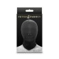 NS NOVELTIES - FETISH FASHION CLOSED ZIPPERED MOUTH HOOD NYLON BLACK NS NOVELTIES - FETISH FASHION CLOSED ZIPPERED MOUTH HOOD NYLON BLACK