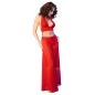 CHILIROSE - CR 4857 RED TOP AND PANTS SET SIZE S CHILIROSE - CR 4857 RED TOP AND PANTS SET SIZE S