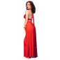 CHILIROSE - CR 4857 RED TOP AND PANTS SET SIZE S CHILIROSE - CR 4857 RED TOP AND PANTS SET SIZE S