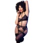CHILIROSE - CR 4852 ENSEMBLE LINGERIE NOIR TAILLE S CHILIROSE - CR 4852 ENSEMBLE LINGERIE NOIR TAILLE S