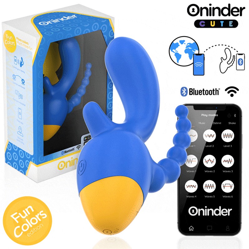 ONINDER CUTE - LOVE 3 SOME TRIPLO VIBRATORE - APP GRATUITA IN TUTTO IL MONDO ONINDER CUTE - LOVE 3 SOME TRIPLO VIBRATORE - APP GRATUITA IN TUTTO IL MONDO