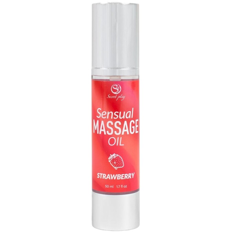 SECRETPLAY - OLIO PER MASSAGGI ALLA FRAGOLA SECRETPLAY - OLIO PER MASSAGGI ALLA FRAGOLA