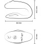 WE-VIBE - SYNC O FLEXIBLE VIBRATOR REMOTE CONTROL DARK GREEN WE-VIBE - SYNC O FLEXIBLE VIBRATOR REMOTE CONTROL DARK GREEN