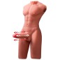 XISE - JASON HALF BODY REALISTIC MALE TORSO WITH THRUSTING AND VIBRATION 55 CM XISE - JASON HALF BODY REALISTIC MALE TORSO WITH THRUSTING AND VIBRATION 55 CM