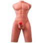 XISE - JASON HALF BODY REALISTIC MALE TORSO WITH THRUSTING AND VIBRATION 55 CM XISE - JASON HALF BODY REALISTIC MALE TORSO WITH THRUSTING AND VIBRATION 55 CM