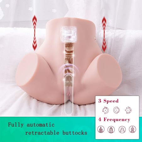 XISE - MARISA MULTIPOSITION REALISTIC VAGINA MASTURBATOR WITH THRUSTING